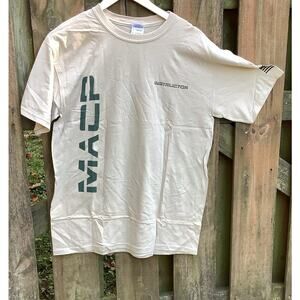 MACP Instructor T Shirt Medium Tan Green Grappling Triangle Modern Army Gildan